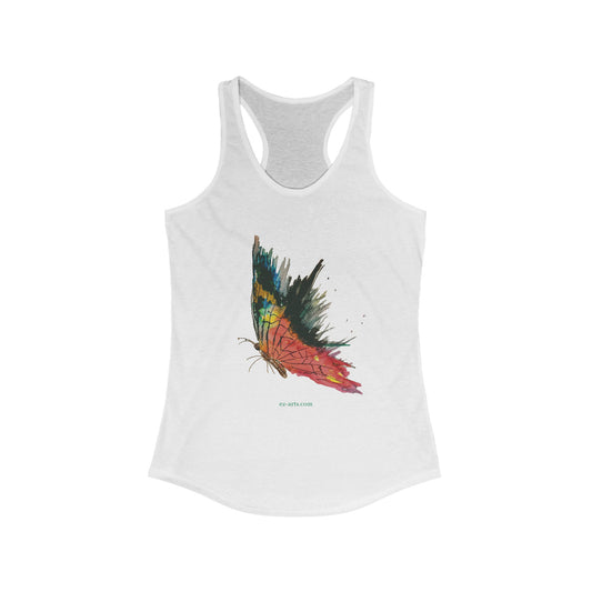 Women's Ideal Racerback Tank - Butterfly (LB004)