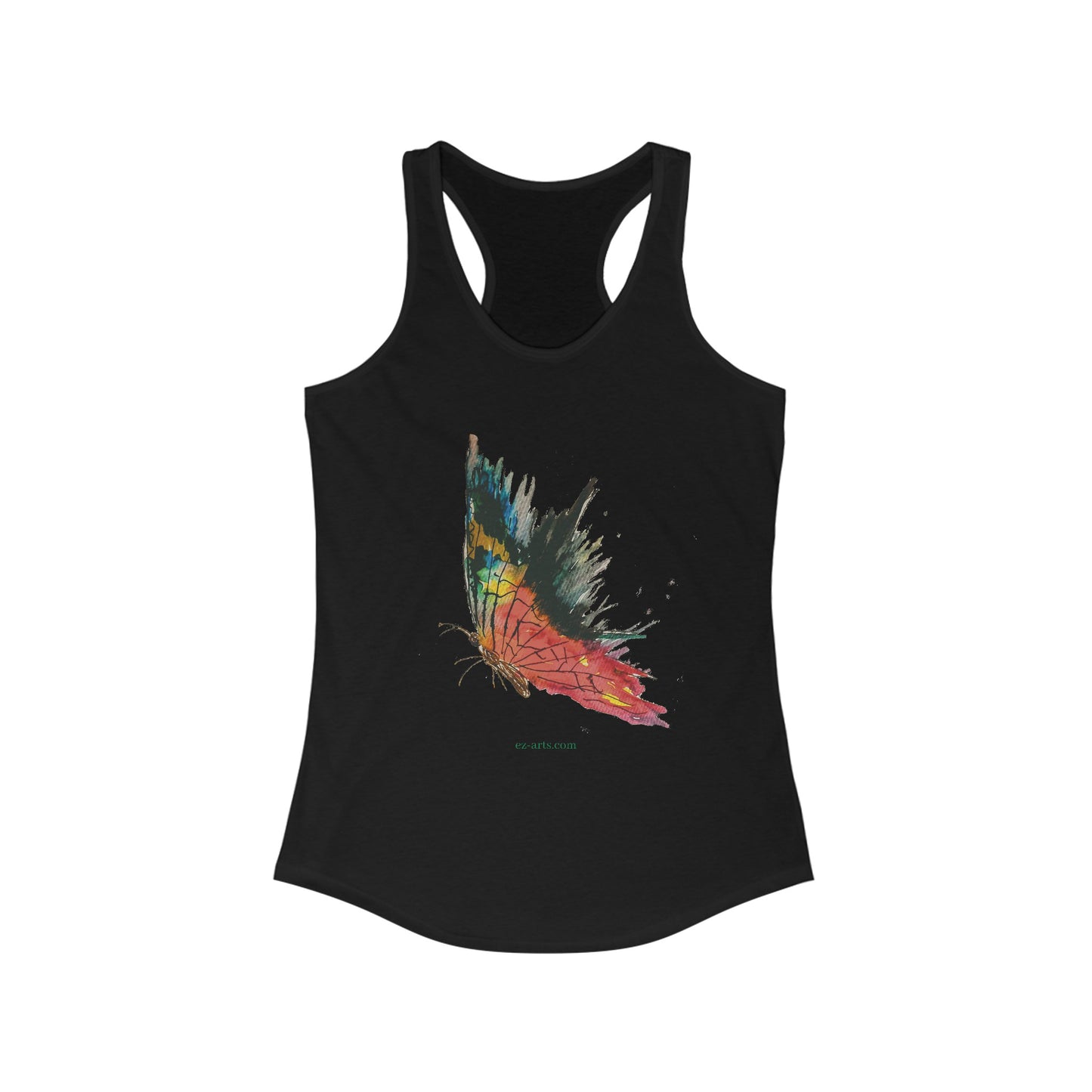 Women's Ideal Racerback Tank - Butterfly (LB004)