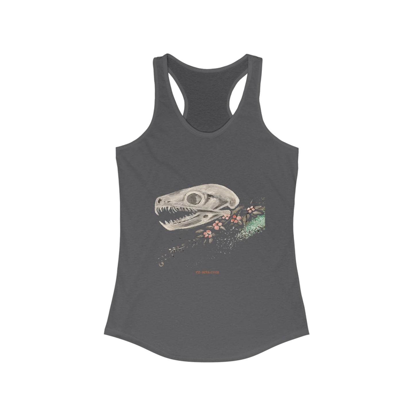 Women's Ideal Racerback Tank - Scull (VP001)