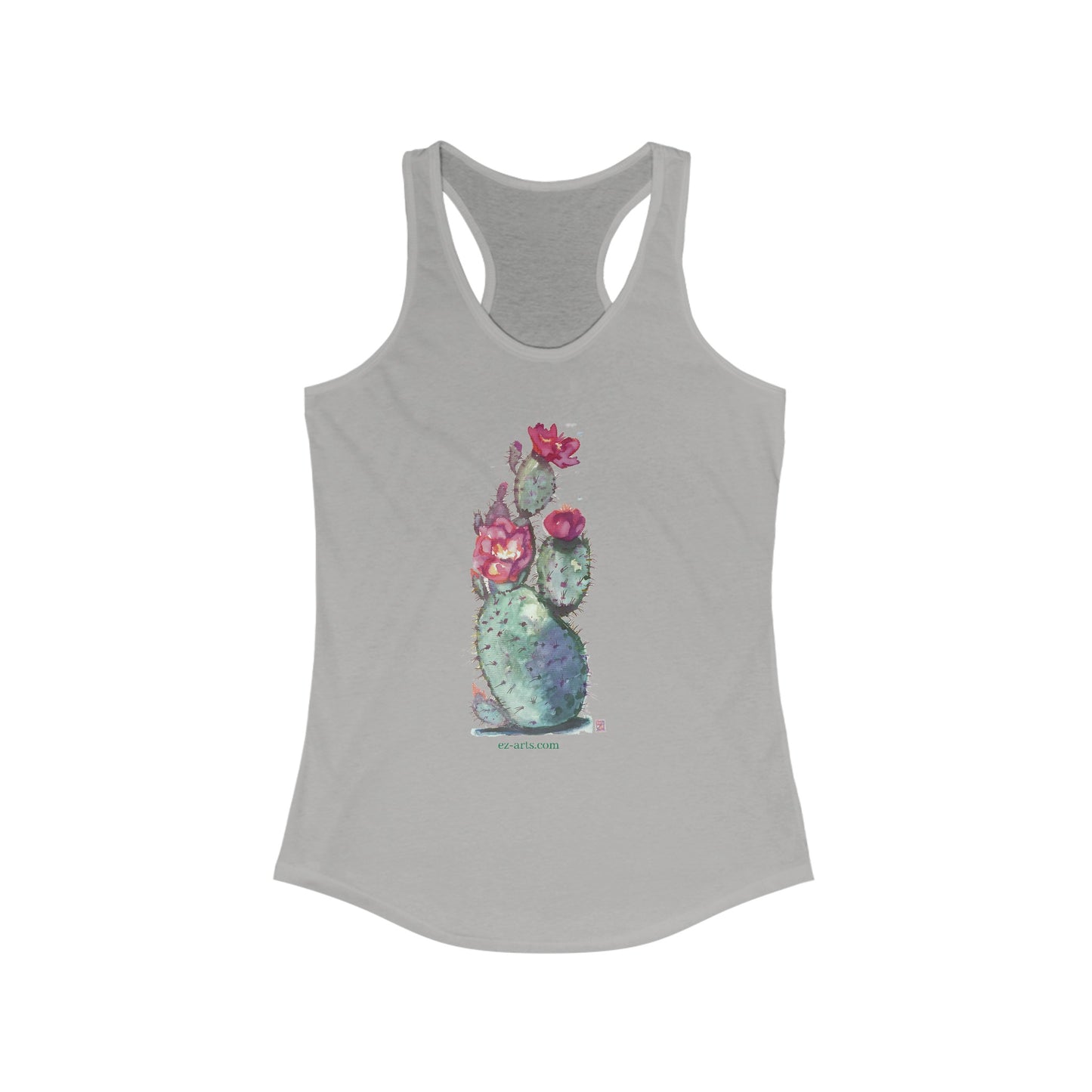 Women's Ideal Racerback Tank - Cactus (LP001)