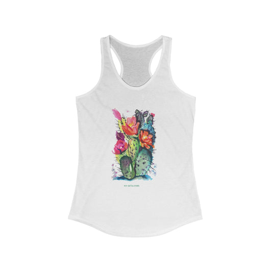 Women's Ideal Racerback Tank - Cactus (LP002)