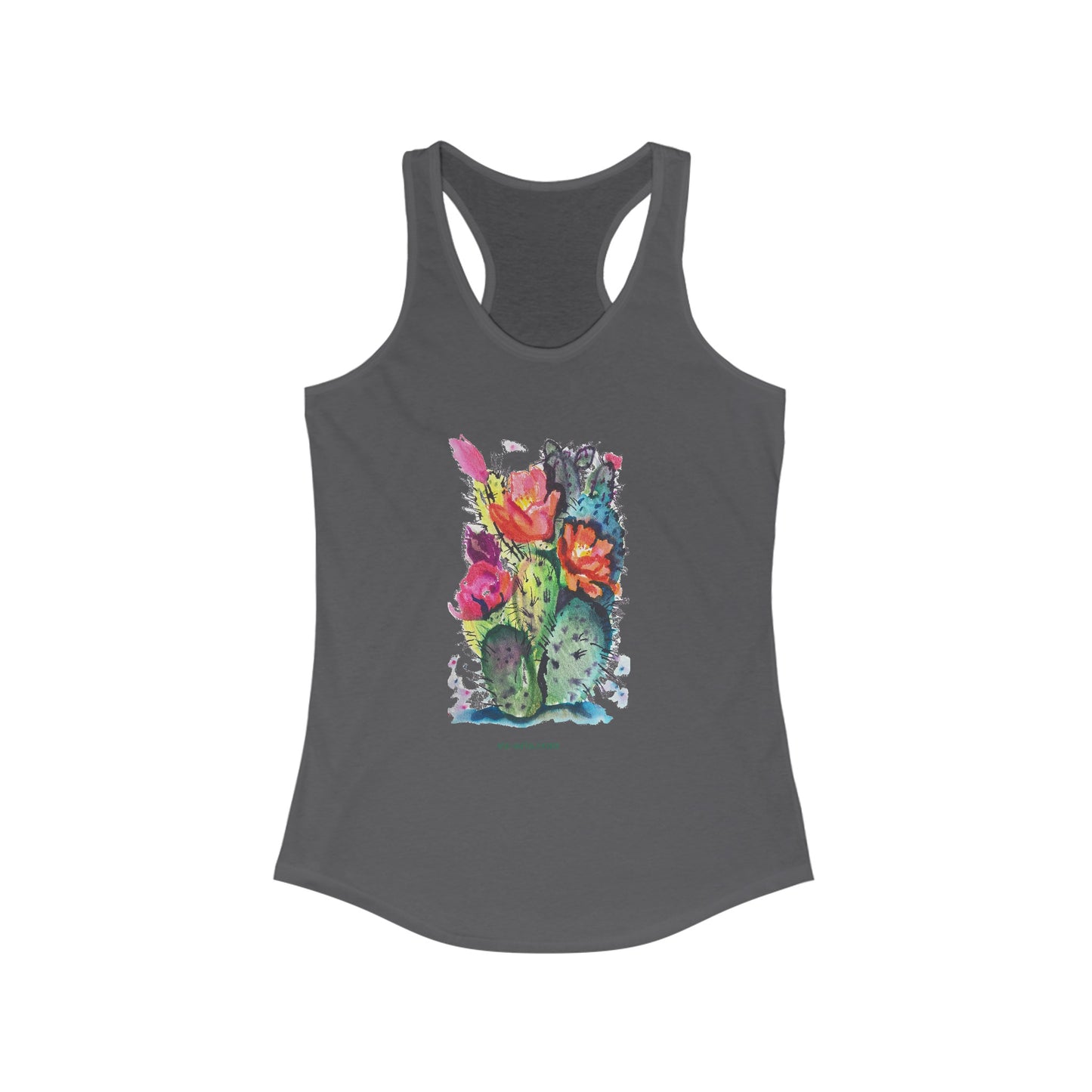 Women's Ideal Racerback Tank - Cactus (LP002)