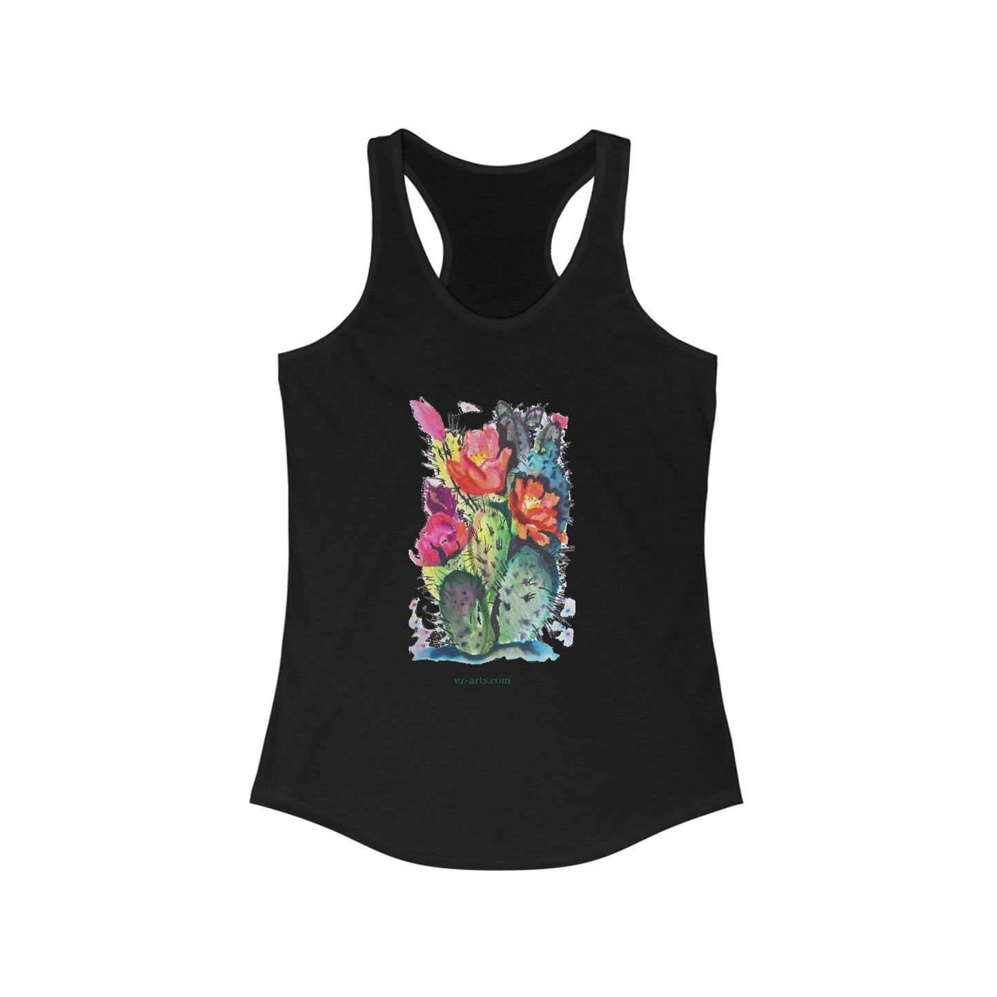 Women's Ideal Racerback Tank - Cactus (LP002)