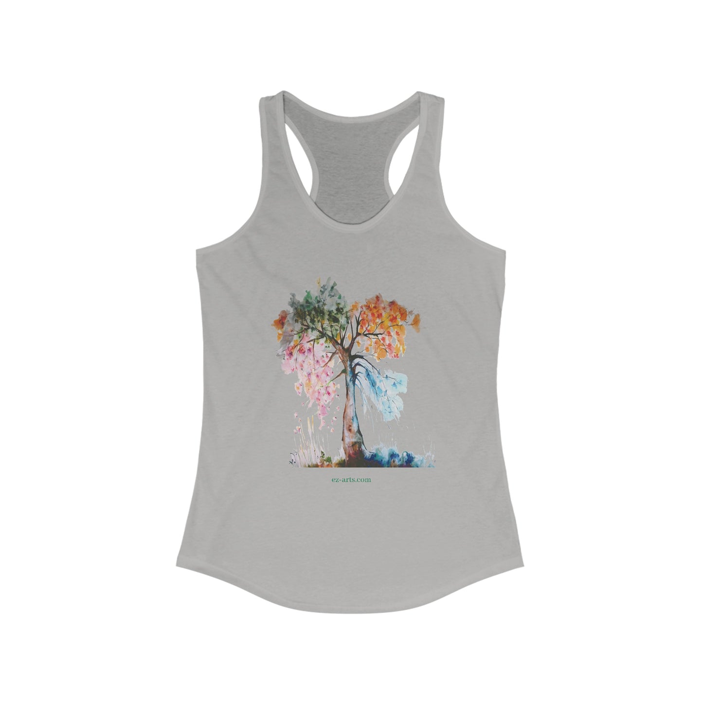 Women's Ideal Racerback Tank - Tree Of Life (LP003)