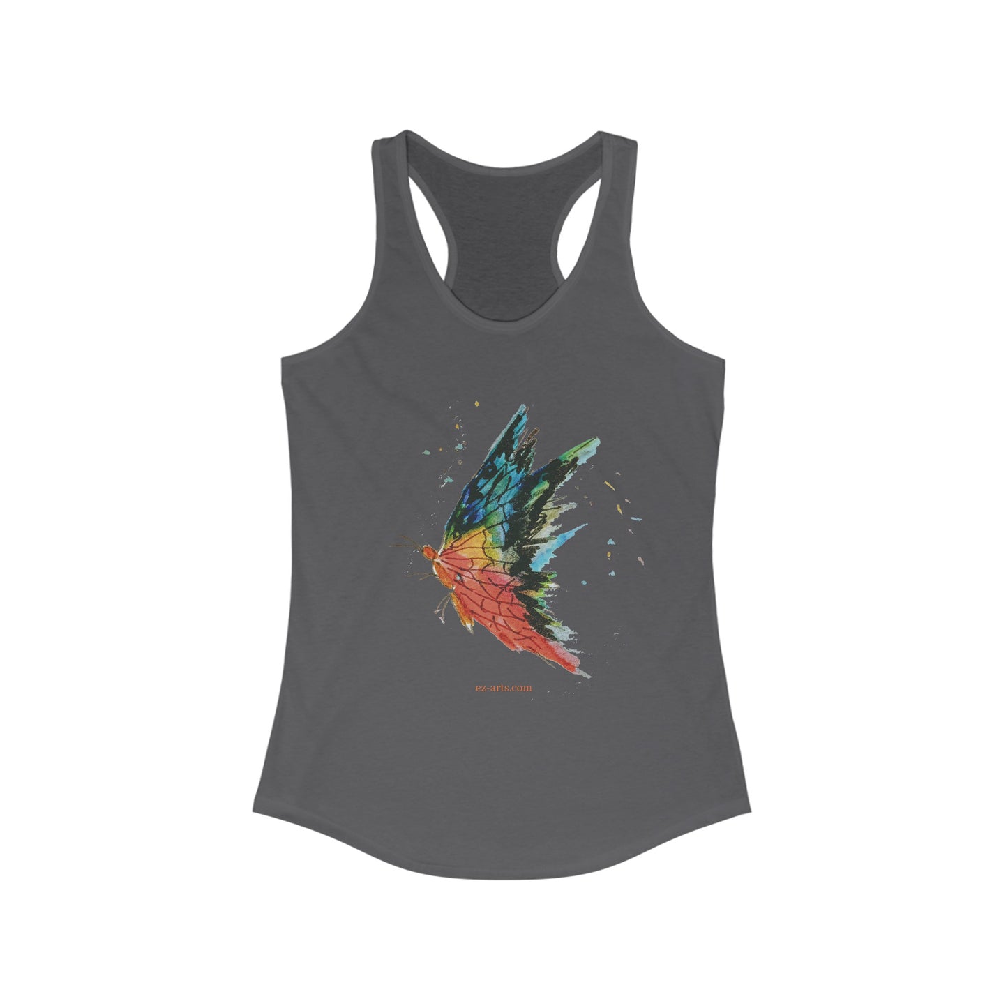 Women's Ideal Racerback Tank - Butterfly (LB001)