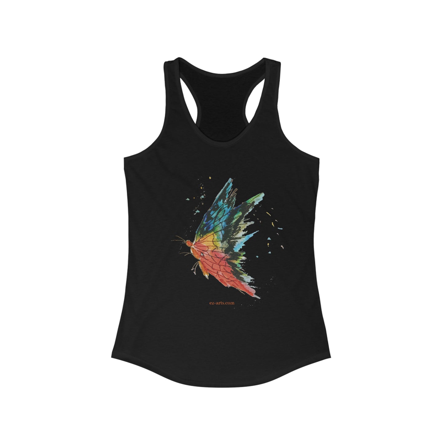 Women's Ideal Racerback Tank - Butterfly (LB001)