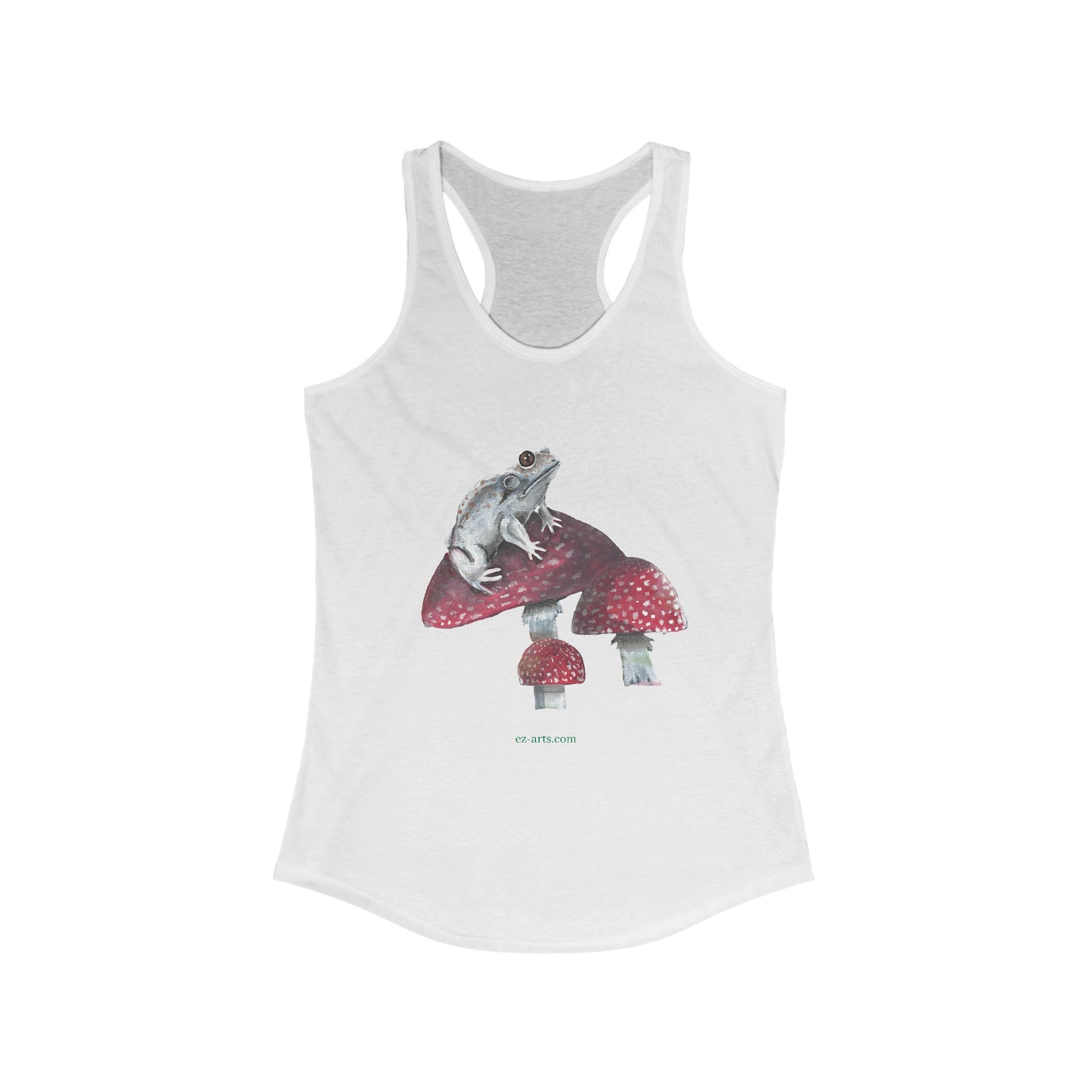 Women's Ideal Racerback Tank - Frog (VP004)