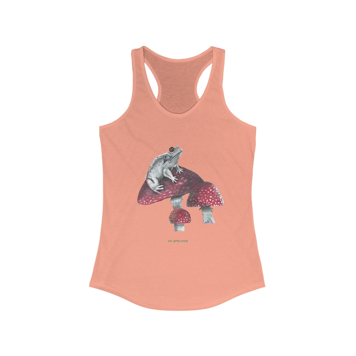 Women's Ideal Racerback Tank - Frog (VP004)