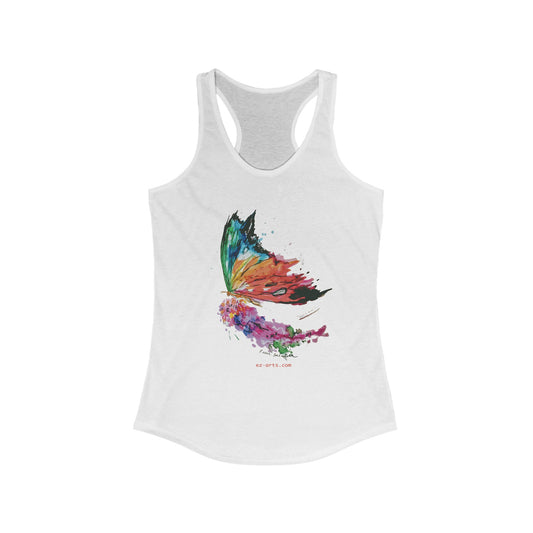 Women's Ideal Racerback Tank - Butterfly (LB003)