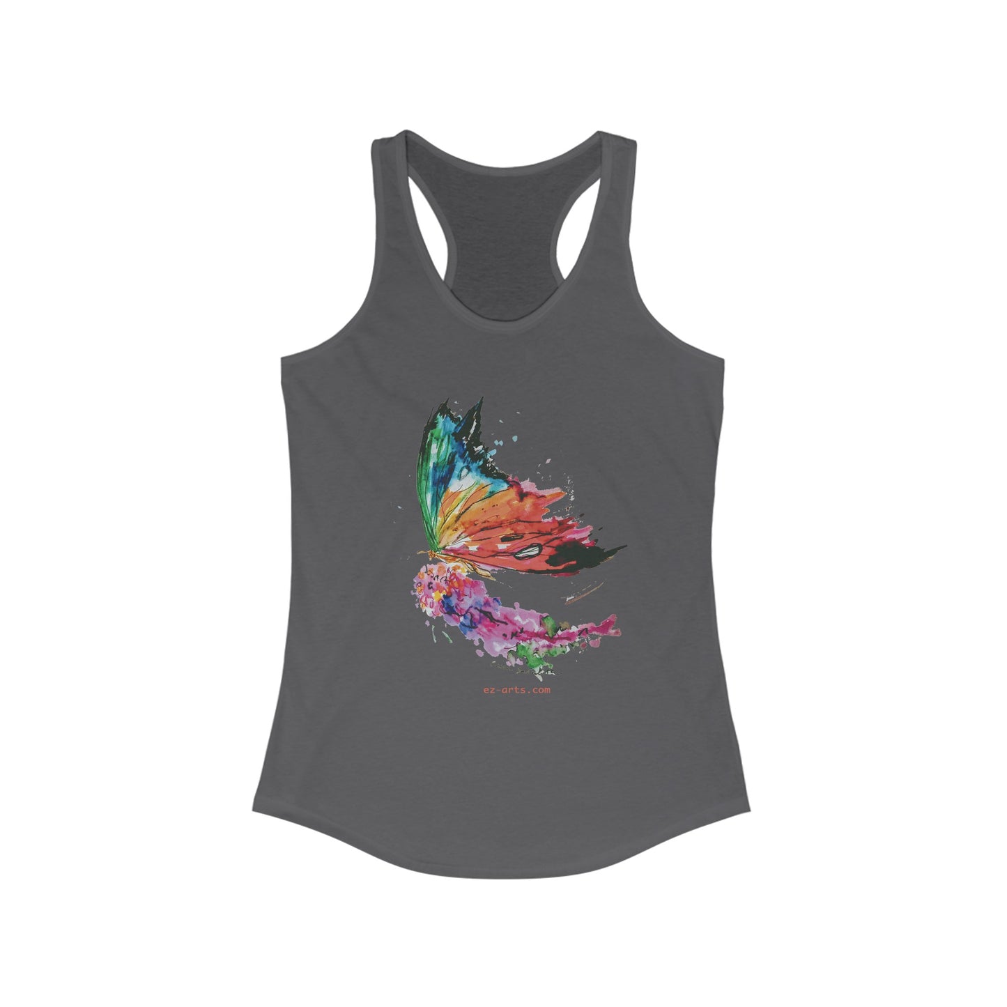 Women's Ideal Racerback Tank - Butterfly (LB003)