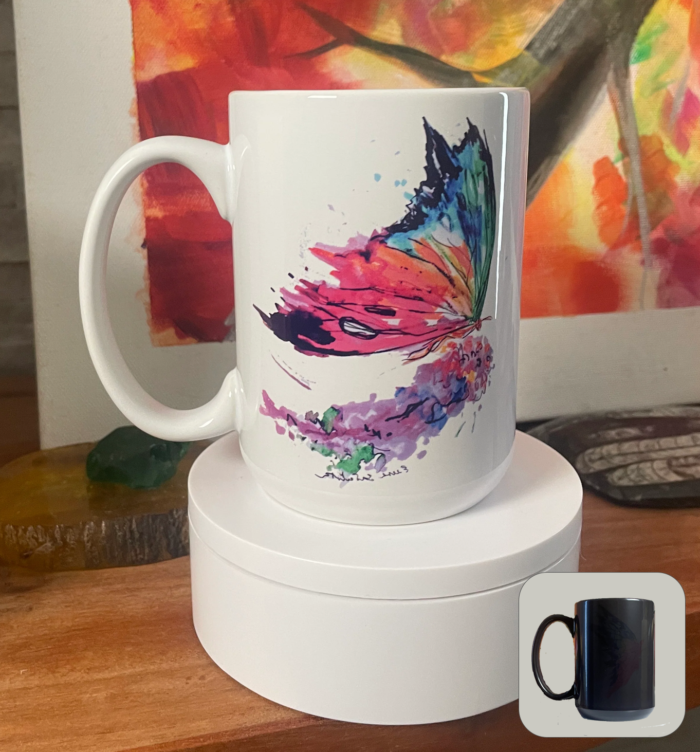 Coffee / Tea Mugs - Butterfly LBU003