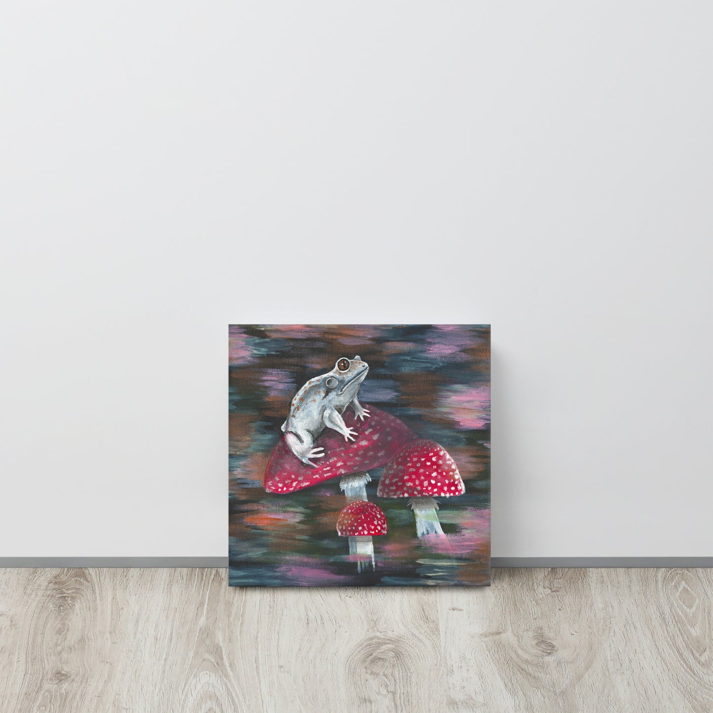 Frog by Valerie (Thin Canvas Print)