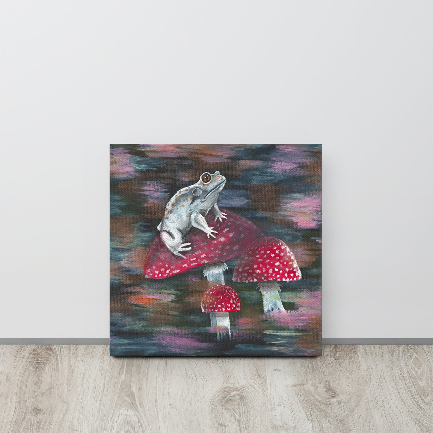 Frog by Valerie (Thin Canvas Print)