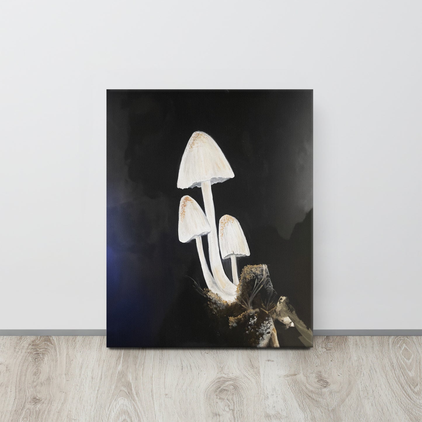 Mushrooms by Valerie (Thin Canvas Print)